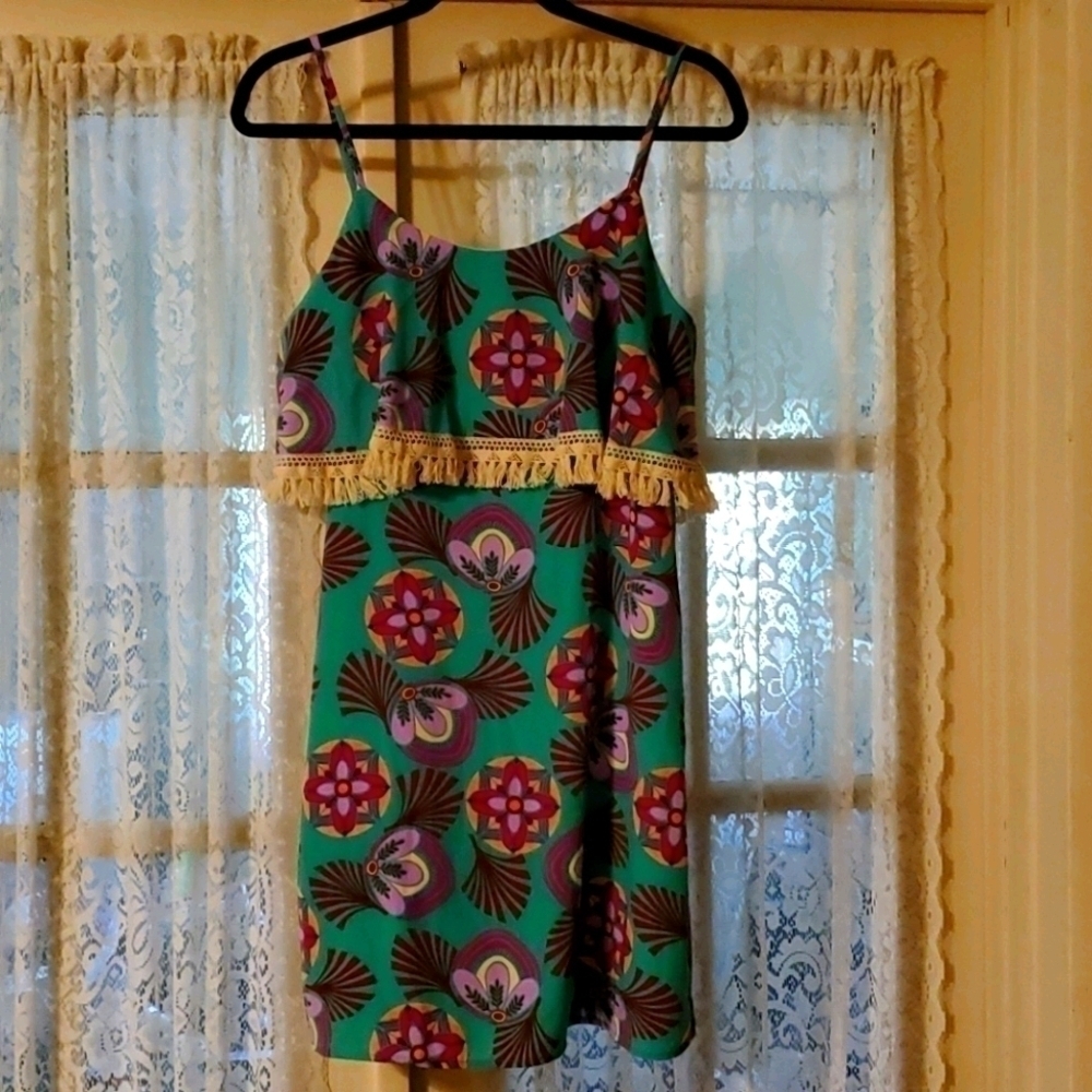 Peach Love California Spaghetti Strap Dress